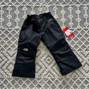 NWT kids North Face snow pants